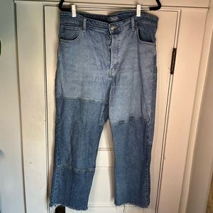 Wild Fable High Rise Straight Seamed Jean